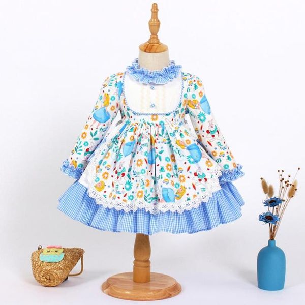 girl's dresses autumn spanish vintage ball gown wood ear plaid print dress birthday party christmas easter eid for girls l1262, Red;yellow
girl's dresses autumn spanish vintage ball gown wood ear plaid print dress birthday party christmas easter eid for girls l1262, Red;yellow