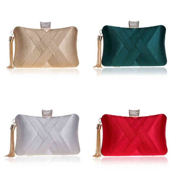 nxy handbag tassel golden women clutch bags diamonds satin criss cross chain shoulder party wedding purse 0214
nxy handbag tassel golden women clutch bags diamonds satin criss cross chain shoulder party wedding purse 0214