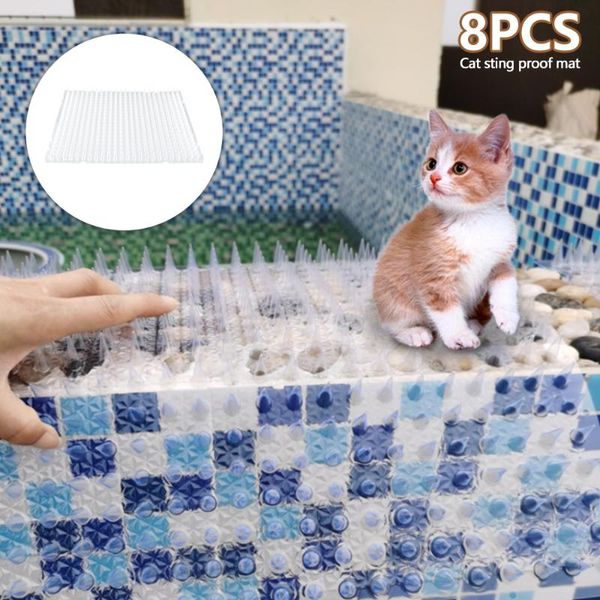 cat beds & furniture 8pcs scat prickle mat plastic spike outdoor indoor anti dog pest deterrent garden repellent animal scarer digging s
cat beds & furniture 8pcs scat prickle mat plastic spike outdoor indoor anti dog pest deterrent garden repellent animal scarer digging s