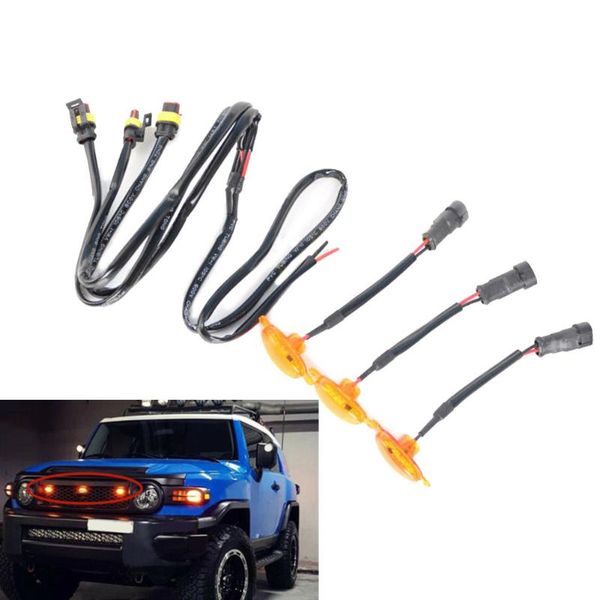 light 3*led 1*wire style 4500k cover for gmc sierra 2500 hd 2021-2021 grill grille led emergency lights
light 3*led 1*wire style 4500k cover for gmc sierra 2500 hd 2021-2021 grill grille led emergency lights