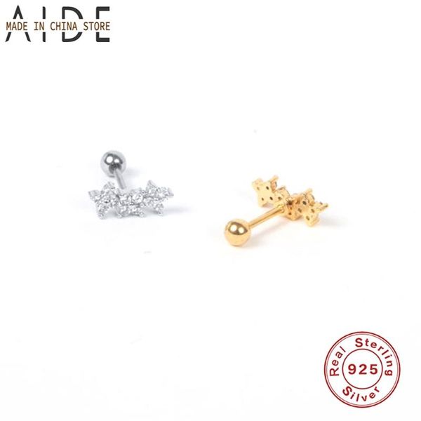 stud aide 925 sterling silver earrings for women snowflake flower zircon ear bone earlobe buckle thread piercing jewelry, Golden;silver
stud aide 925 sterling silver earrings for women snowflake flower zircon ear bone earlobe buckle thread piercing jewelry, Golden;silver