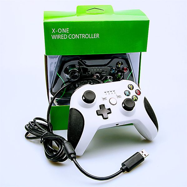 wired xbox one controller gamepads precise thumb joystick gamepad for x-box console/pc with retail box
wired xbox one controller gamepads precise thumb joystick gamepad for x-box console/pc with retail box