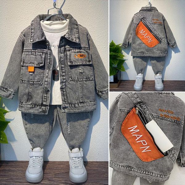 spring autumn kids baby clothes fashion denim jackets toddler boys outerwear coat children clothing 2-8y, Blue;gray
spring autumn kids baby clothes fashion denim jackets toddler boys outerwear coat children clothing 2-8y, Blue;gray