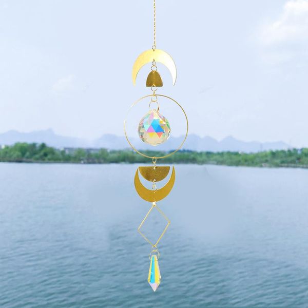keychains crystal rainbow maker home patio window decoration pendant sunlight reflector gifts, Silver
keychains crystal rainbow maker home patio window decoration pendant sunlight reflector gifts, Silver