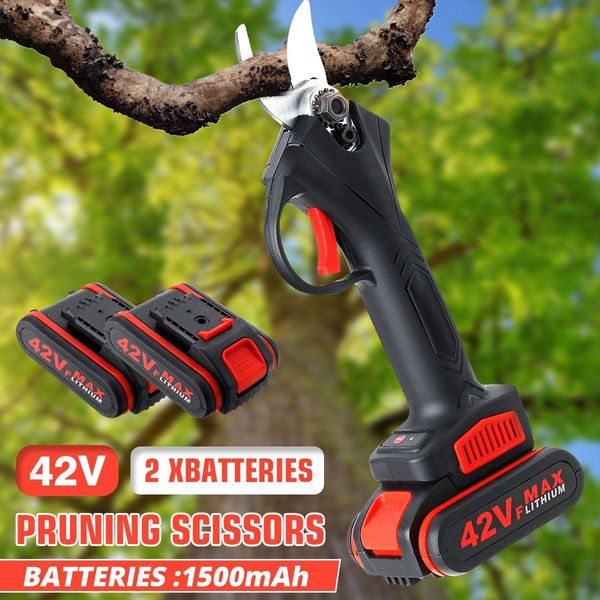 cordless electric pruning scissors rechargeable shears garden pruner secateur branch cutter tool with 1/2 battery pruning tools 210430
cordless electric pruning scissors rechargeable shears garden pruner secateur branch cutter tool with 1/2 battery pruning tools 210430