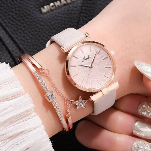 wristwatches jadi fashion casual accessories luxury small exquisite bracelet watch set, Slivery;brown
wristwatches jadi fashion casual accessories luxury small exquisite bracelet watch set, Slivery;brown