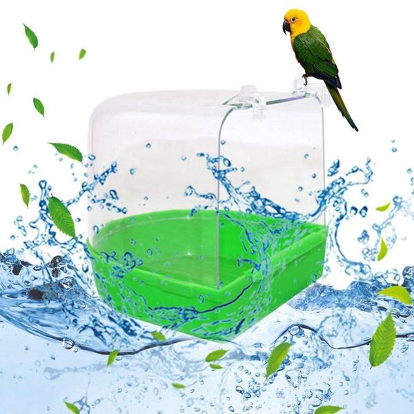 bird cages plastic water bath box bathtub parrot for parakeet love pet cage hanging bowl birdbath accessory 
bird cages plastic water bath box bathtub parrot for parakeet love pet cage hanging bowl birdbath accessory