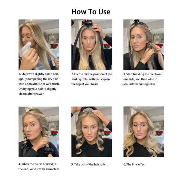 heatless curling rod headband lazy curler set soft wave rollers not damage women hair curls styling tools straighteners with clip1160655
heatless curling rod headband lazy curler set soft wave rollers not damage women hair curls styling tools straighteners with clip1160655