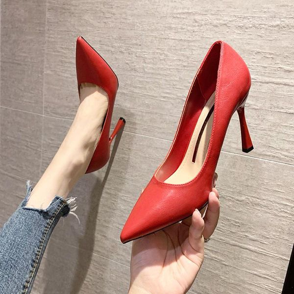 dress shoes fine heeled pump work professional shallow mouth sandals ladies pointed wedge slip on lace-up all-match stilett, Black
dress shoes fine heeled pump work professional shallow mouth sandals ladies pointed wedge slip on lace-up all-match stilett, Black