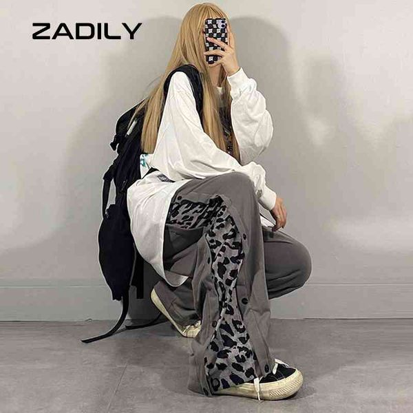 zadily y2k street sytle elastic waist straight pants harajuku loose patchwork leopard print women long pant summer trousers 210521, Black;white
zadily y2k street sytle elastic waist straight pants harajuku loose patchwork leopard print women long pant summer trousers 210521, Black;white