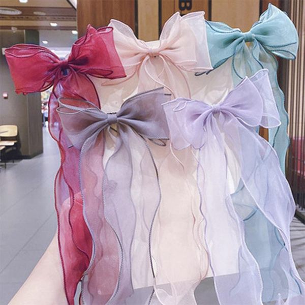 hair accessories multicolor transparent bow hairpin net yarn ribbon long ladies wedding girl women's, Slivery;white
hair accessories multicolor transparent bow hairpin net yarn ribbon long ladies wedding girl women's, Slivery;white