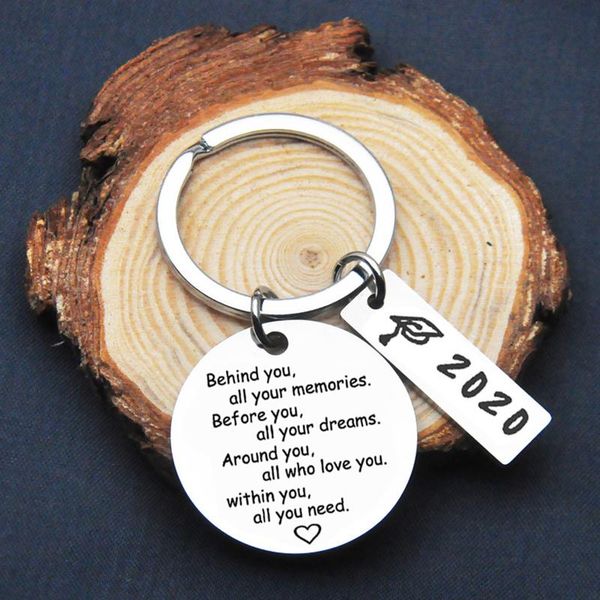 keychains ly 2021 keychain stainless steel inspirational positive energy graduation gift, Silver
keychains ly 2021 keychain stainless steel inspirational positive energy graduation gift, Silver