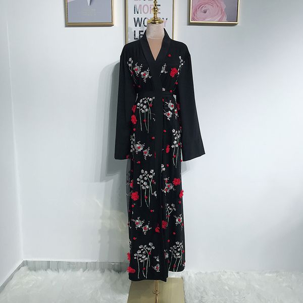 plus size long kimono cardigan femme mujer fashion abaya muslim women floral embroidery cardigan blouse roupas feminina clothing, Red
plus size long kimono cardigan femme mujer fashion abaya muslim women floral embroidery cardigan blouse roupas feminina clothing, Red