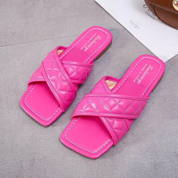 women slippers leather weave outdoor open toe casual non-slip durable all-match flat sandals vacation beach, Black
women slippers leather weave outdoor open toe casual non-slip durable all-match flat sandals vacation beach, Black