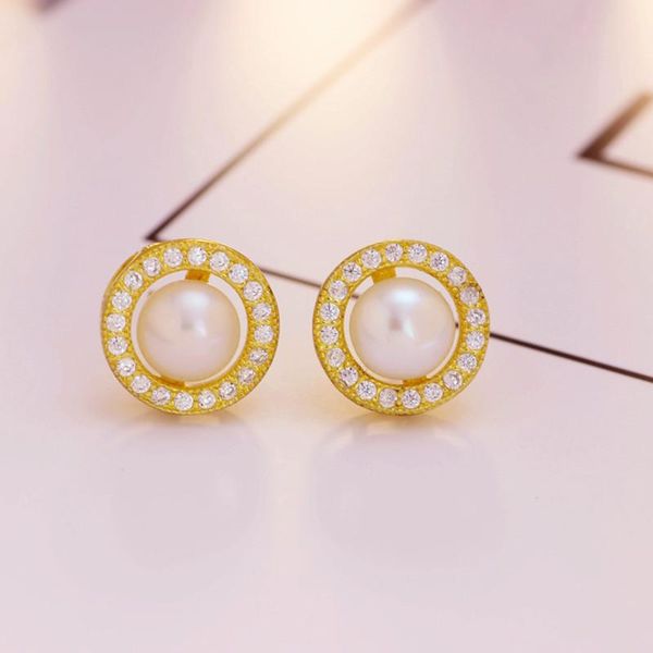 stud wholesale jewelry yellow gold coating pearl earrings for women sterling silver freshwater pearls, Golden;silver
stud wholesale jewelry yellow gold coating pearl earrings for women sterling silver freshwater pearls, Golden;silver