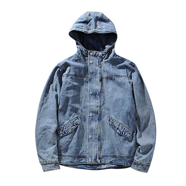 men's jackets men vintage washed denim hooded hip hop outwear coats for male clothing, Black;brown
men's jackets men vintage washed denim hooded hip hop outwear coats for male clothing, Black;brown