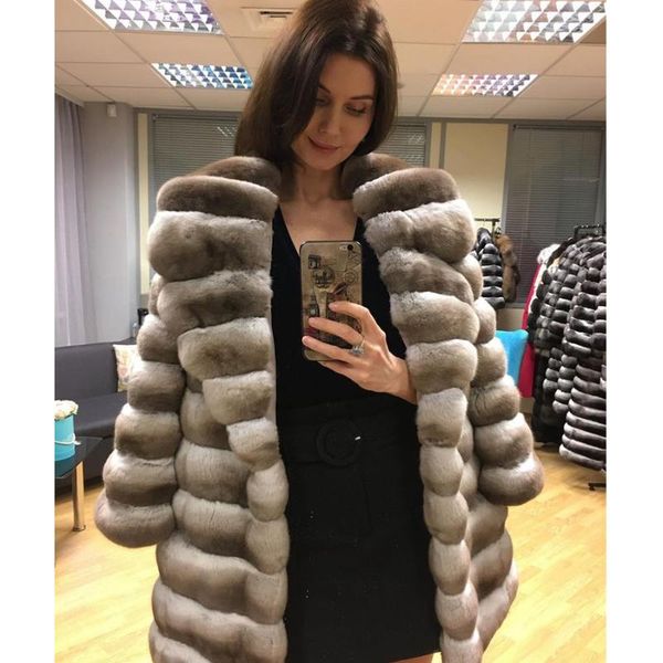 women's fur & faux winter coat real rex jacket 2021 fashion warm outwear suit collar high quality, Black
women's fur & faux winter coat real rex jacket 2021 fashion warm outwear suit collar high quality, Black