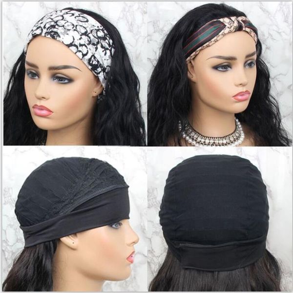 curly headband wig natural color full machine made no glue head band for women remy 150/180 density human hair1, Black;brown
curly headband wig natural color full machine made no glue head band for women remy 150/180 density human hair1, Black;brown