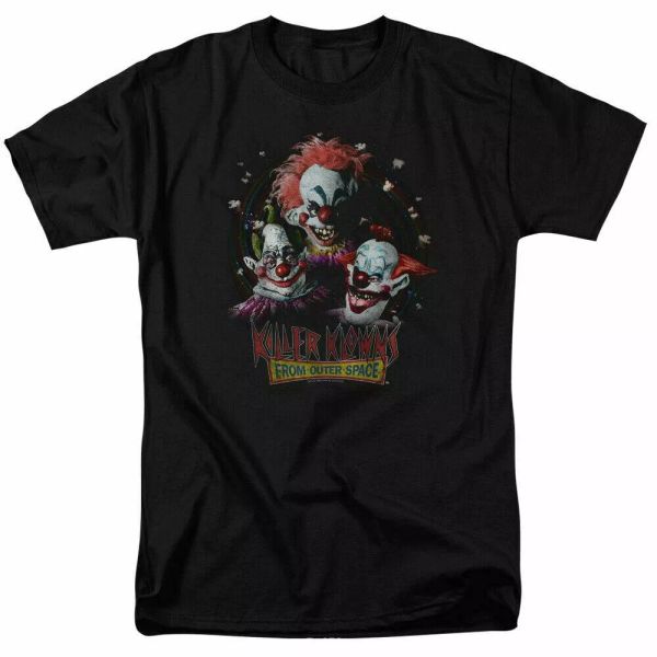 Killer Klowns From Outer Space Killer Klowns T Shirt Licensed Alien Movie Black, White;black
Killer Klowns From Outer Space Killer Klowns T Shirt Licensed Alien Movie Black, White;black