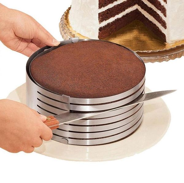 steel adjustable round bread cake cutter mousse slicer fondant ring baking decoration mould tool g3z0 other bakeware
steel adjustable round bread cake cutter mousse slicer fondant ring baking decoration mould tool g3z0 other bakeware