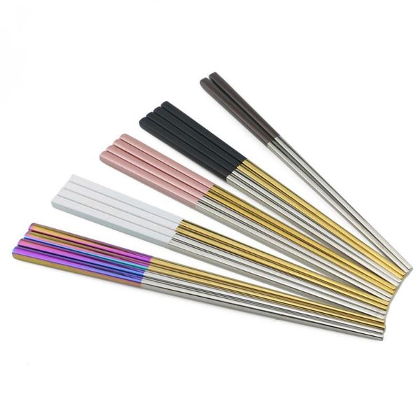 chopsticks resuable steel japanese sushi gold 304 stainless hashi rose 23.5cm square colorful reusable pair 1
chopsticks resuable steel japanese sushi gold 304 stainless hashi rose 23.5cm square colorful reusable pair 1