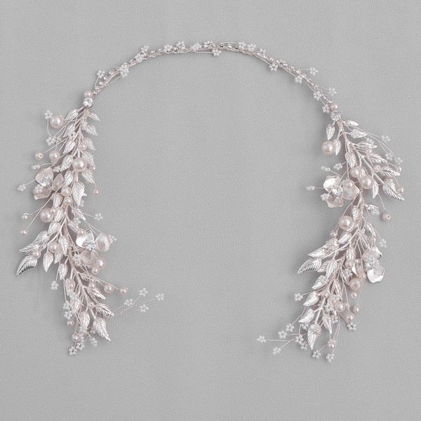 silver color leaf pearl headband tiara for bridal hair accessories wedding hair band crystal pearl tiaras and brides headpiecesdio chan cont, White;golden
silver color leaf pearl headband tiara for bridal hair accessories wedding hair band crystal pearl tiaras and brides headpiecesdio chan cont, White;golden