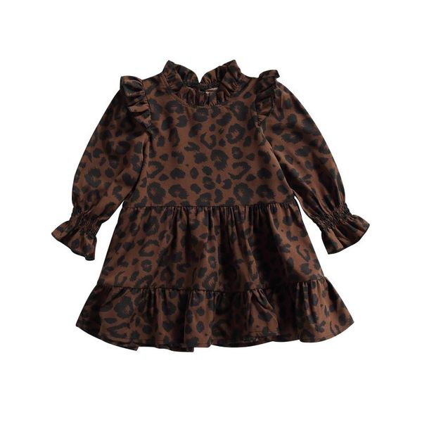 girl's dresses 2-7y autumn fashion toddler kid girls dress leopard print ruffles long sleeve for children clothes, Red;yellow
girl's dresses 2-7y autumn fashion toddler kid girls dress leopard print ruffles long sleeve for children clothes, Red;yellow