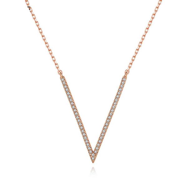 minimalist letter v shape pendant necklaces for women girls daily life wedding with cz fashion jewelry gift bijoux chains, Silver
minimalist letter v shape pendant necklaces for women girls daily life wedding with cz fashion jewelry gift bijoux chains, Silver
