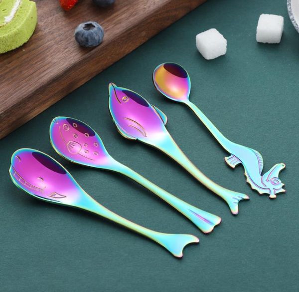 spoons 304 stainless steel creative fish, seahorse spoon, dolphin, whale, puffer mixing spoon coffee cup hanging sn634
spoons 304 stainless steel creative fish, seahorse spoon, dolphin, whale, puffer mixing spoon coffee cup hanging sn634