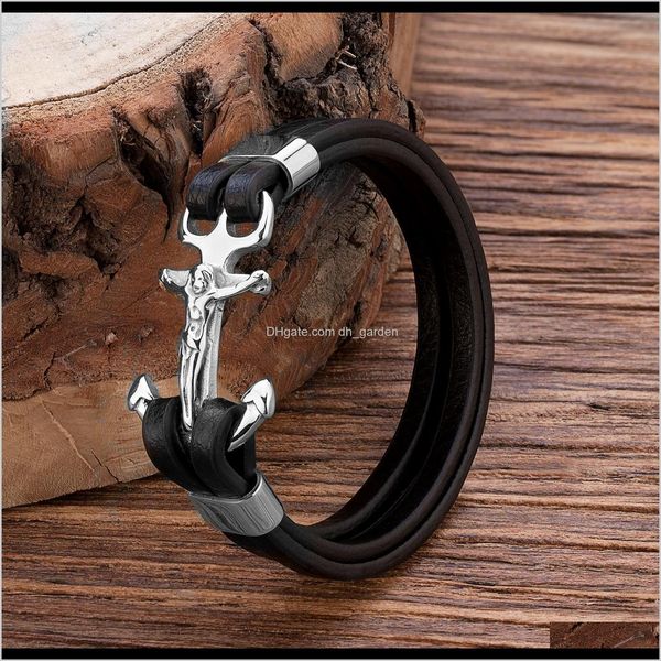 charm tangyin gold color anchor mti-layers stitching religions bracelet bangle male christian jewelry bracelets for men gift drop delivery 2, Golden;silver
charm tangyin gold color anchor mti-layers stitching religions bracelet bangle male christian jewelry bracelets for men gift drop delivery 2, Golden;silver