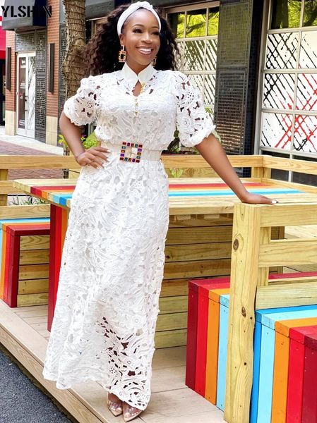 ethnic clothing white african dresses for women 2021 christmas long maxi dress clothes hollow out robe africaine femme with belt, Red
ethnic clothing white african dresses for women 2021 christmas long maxi dress clothes hollow out robe africaine femme with belt, Red