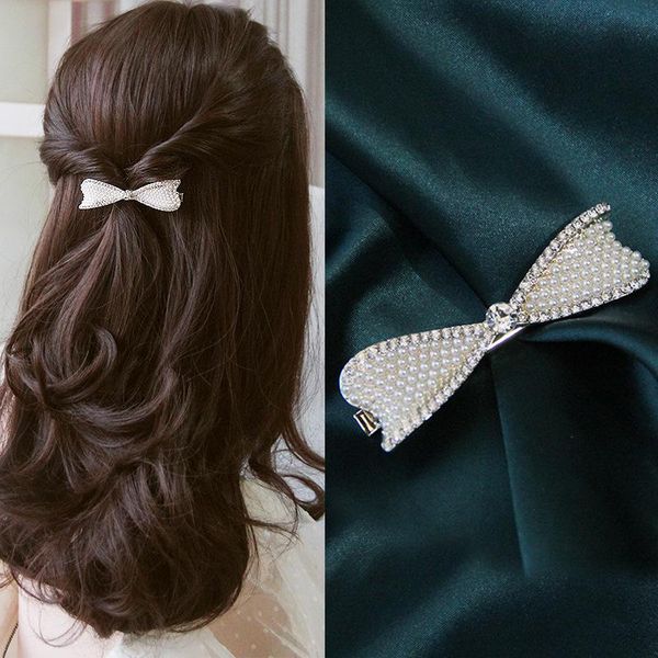 girl pearl crystal hair clips temperament full diamond rhinestone elegant barrettes hairgrips women accessories 14, Slivery;white
girl pearl crystal hair clips temperament full diamond rhinestone elegant barrettes hairgrips women accessories 14, Slivery;white