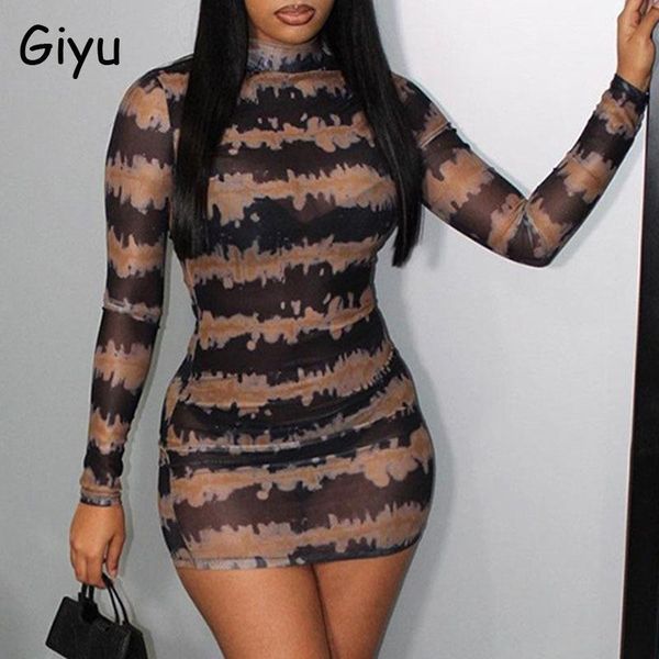 casual dresses giyu vintage printed mesh woman dress club party see through mini autumn long sleeve bodycon female vestidos, Black;gray
casual dresses giyu vintage printed mesh woman dress club party see through mini autumn long sleeve bodycon female vestidos, Black;gray