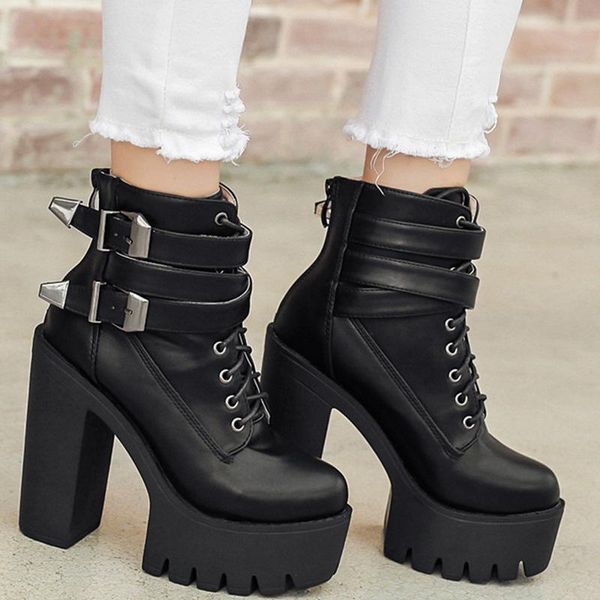 dress shoes blwbyl spring autumn fashion women boots high heels platform buckle lace up leather short booties black ladies promotion
dress shoes blwbyl spring autumn fashion women boots high heels platform buckle lace up leather short booties black ladies promotion