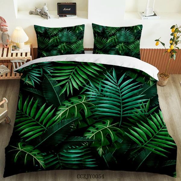 bedding sets summer 3d printing luxury tropical leaves plants pattern duvet cover pillowcases set beddengoed king size 2/3pcs
bedding sets summer 3d printing luxury tropical leaves plants pattern duvet cover pillowcases set beddengoed king size 2/3pcs