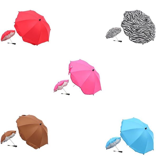 umbrellas 1pcs adjustable stroller umbrella rain uv protection baby pram pushchair sun shade parasol with universal clamp
umbrellas 1pcs adjustable stroller umbrella rain uv protection baby pram pushchair sun shade parasol with universal clamp