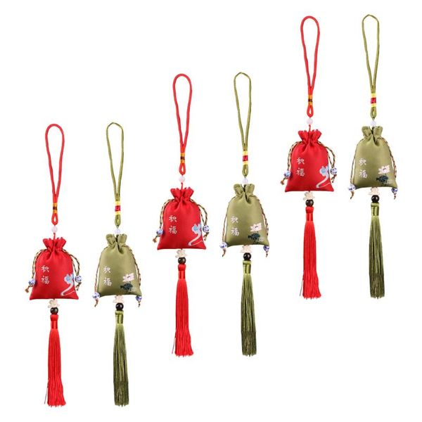 jewelry pouches, bags 6pcs empty embroidered tassel sachet pendant pouch bag car hanging decoration, Pink;blue
jewelry pouches, bags 6pcs empty embroidered tassel sachet pendant pouch bag car hanging decoration, Pink;blue