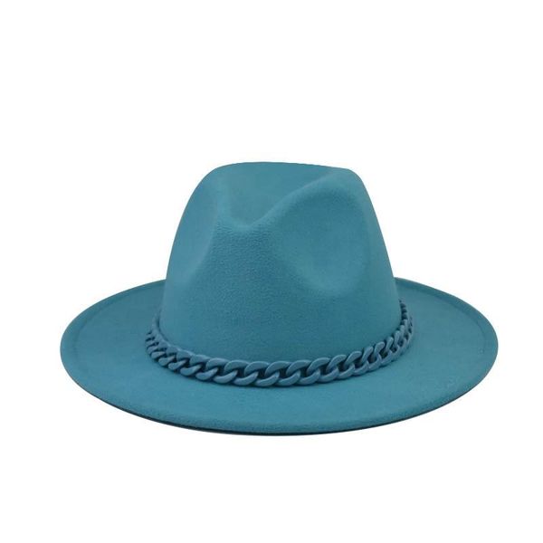 stingy brim hats 2021 thickened parent-child four seasons colorful chain woolen hat big felt flat 8.99, Blue;gray
stingy brim hats 2021 thickened parent-child four seasons colorful chain woolen hat big felt flat 8.99, Blue;gray
