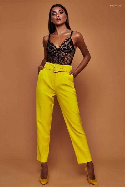 women's pants & capris candy colors solid womens suit with sashes straight high waist fa rn89, Black;white
women's pants & capris candy colors solid womens suit with sashes straight high waist fa rn89, Black;white