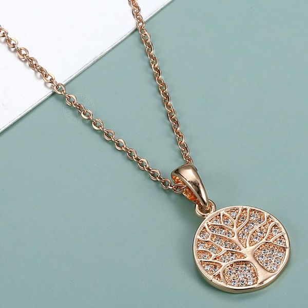 pendant necklaces tree necklace for women cz carved 585 rose gold round 20inch stainless steel link chain wedding jewelry lgp413a, Silver
pendant necklaces tree necklace for women cz carved 585 rose gold round 20inch stainless steel link chain wedding jewelry lgp413a, Silver