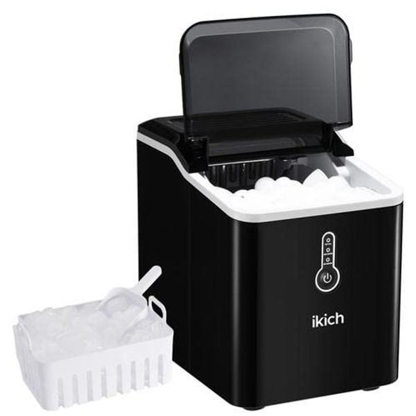 ikich ice maker machine,7 mins/9 cubes portable ice maker, 26lb/day, stainless steel
ikich ice maker machine,7 mins/9 cubes portable ice maker, 26lb/day, stainless steel