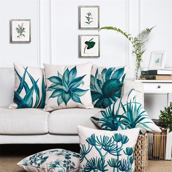 pillow case doreen box cotton linen tropical plant printed blue color decorative cover throw pillows, 45*45 cm 1 piece
pillow case doreen box cotton linen tropical plant printed blue color decorative cover throw pillows, 45*45 cm 1 piece