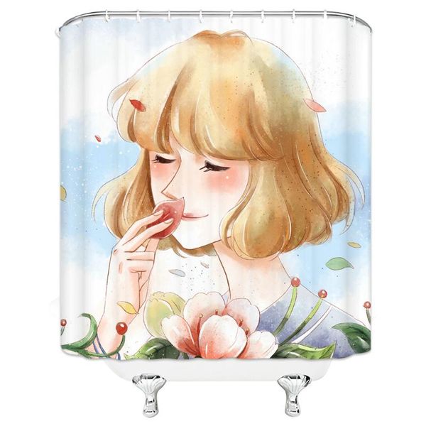 shower curtains unique design beautiful blonde girl smelling flowers picture curtain waterproof mildew polyester fabric
shower curtains unique design beautiful blonde girl smelling flowers picture curtain waterproof mildew polyester fabric