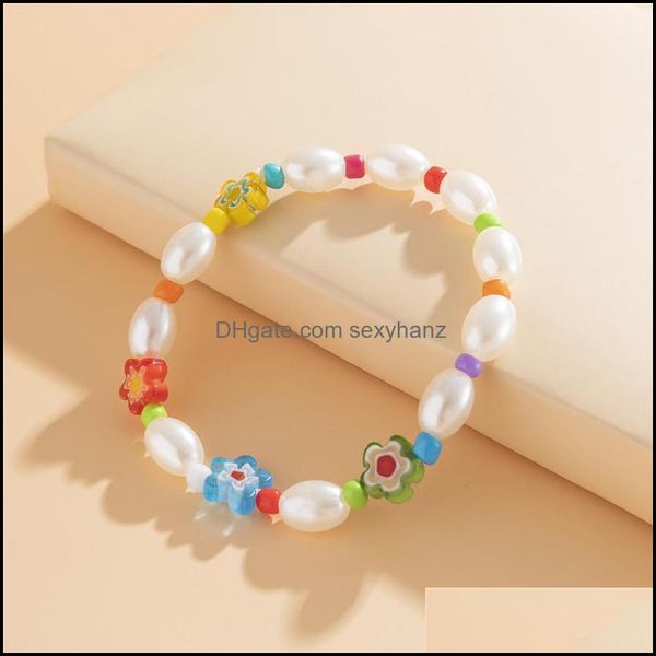 beaded, strands bracelets jewelry imitation pearl flower beaded women contrast color acrylic hand chain european ethnic style vacation party, Black
beaded, strands bracelets jewelry imitation pearl flower beaded women contrast color acrylic hand chain european ethnic style vacation party, Black
