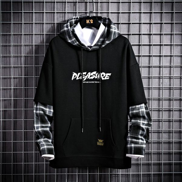 new spring autumn black patchwork hoodies men's sweatshirts hip hop punk streetwear casual pullover
new spring autumn black patchwork hoodies men's sweatshirts hip hop punk streetwear casual pullover
