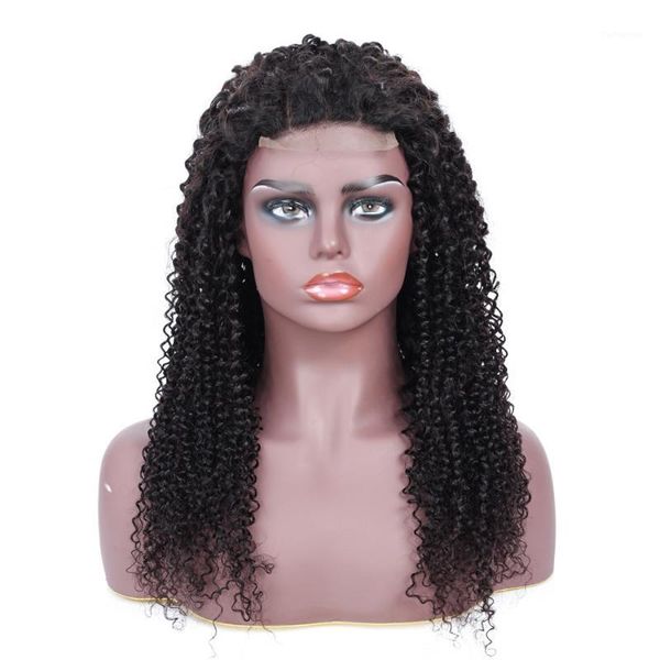 150% 180% lace frontal wig for black women kinky curly front human hair wigs 4x4 closure preplucked1, Black;brown
150% 180% lace frontal wig for black women kinky curly front human hair wigs 4x4 closure preplucked1, Black;brown