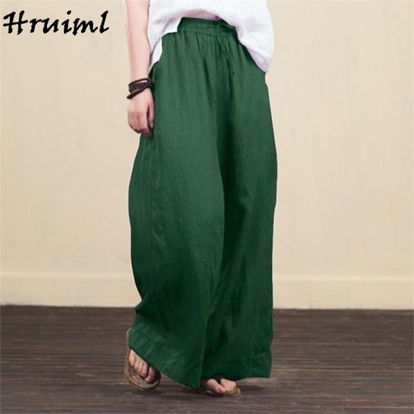 plus size 5xl woman pants casual loose cotton hemp drawstring mid waist sweatpants wide leg long trousers fall women 210513, Black;white
plus size 5xl woman pants casual loose cotton hemp drawstring mid waist sweatpants wide leg long trousers fall women 210513, Black;white