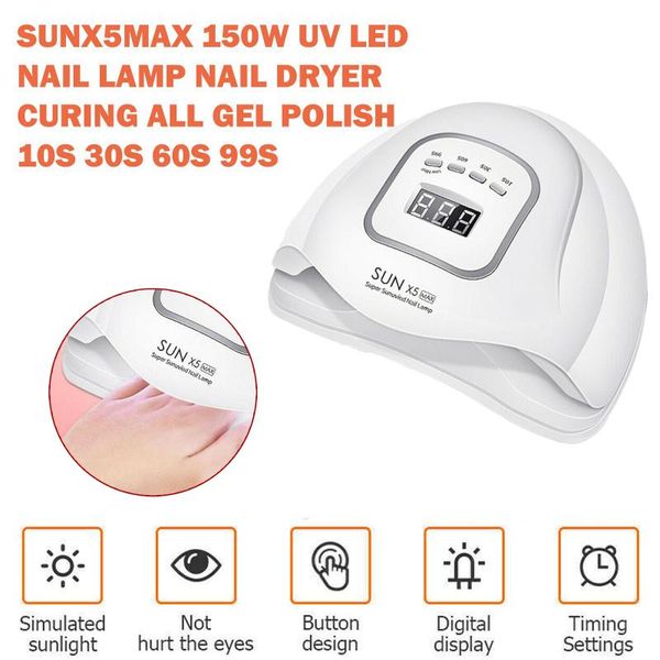 max 150w 45 led uv lamp nail dryer professional for drying gel polish 10s/30s/60s/99s timer auto sensor art machine dryers
max 150w 45 led uv lamp nail dryer professional for drying gel polish 10s/30s/60s/99s timer auto sensor art machine dryers