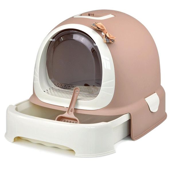 cat grooming antibacterial deodorization mecca litter basin composite resin fully enclosed toilet
cat grooming antibacterial deodorization mecca litter basin composite resin fully enclosed toilet