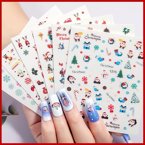 stickers & decals christmas nail snowman reindeer snowflake diy tree leaf sliders for nails design 2021 manicure accessories anime, Black
stickers & decals christmas nail snowman reindeer snowflake diy tree leaf sliders for nails design 2021 manicure accessories anime, Black